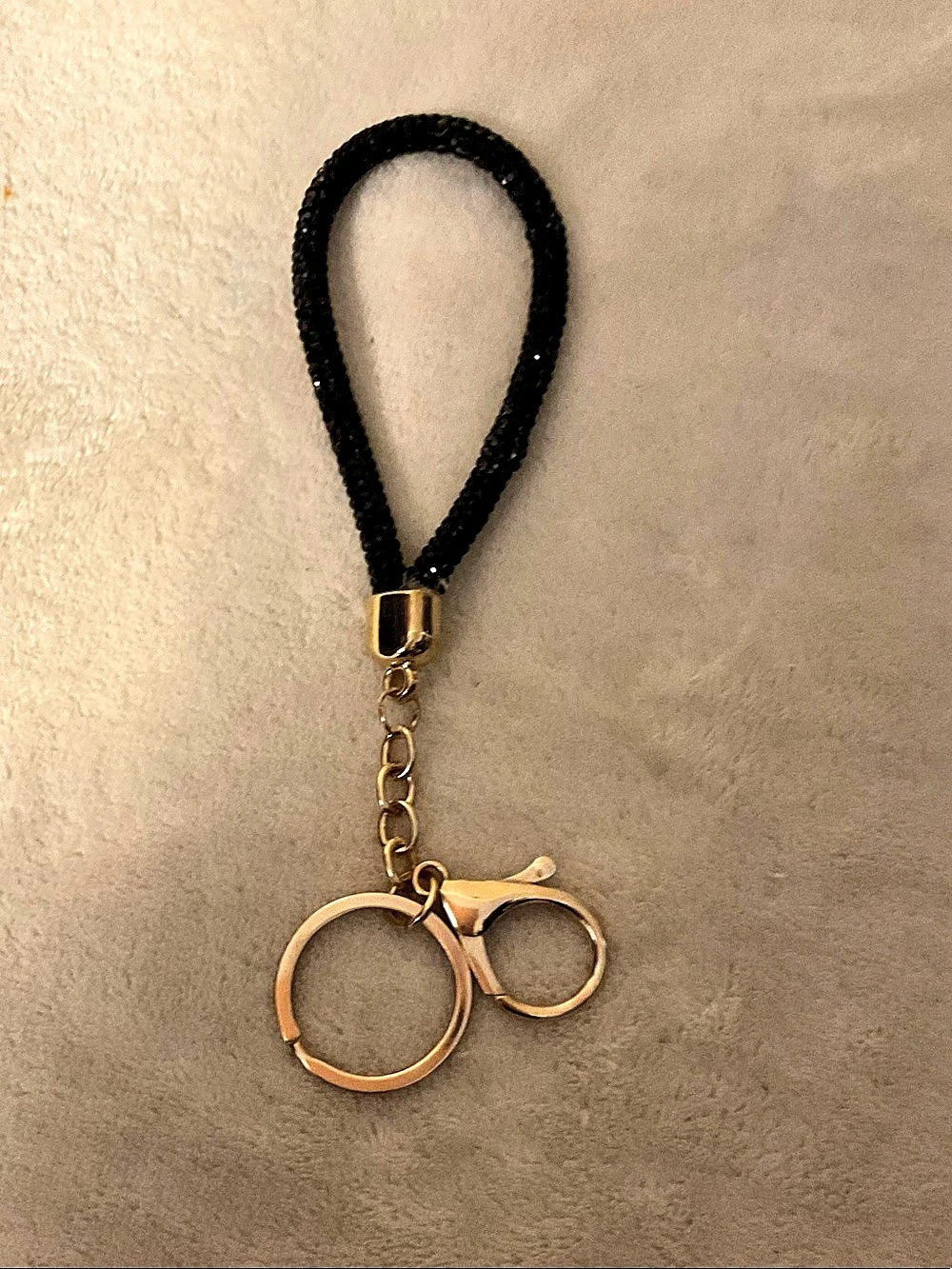 Black & Gold Keychain